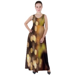 Design Pattern Specia Empire Waist Velour Maxi Dress by artworkshop