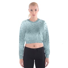 Design Pattern Texture Cropped Sweatshirt by artworkshop