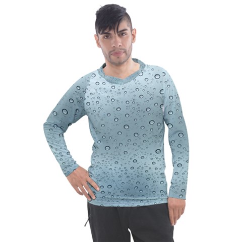 Design Pattern Texture Men s Pique Long Sleeve Tee by artworkshop