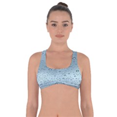 Design Pattern Texture Bubble Got No Strings Sports Bra by artworkshop