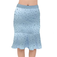 Design Pattern Texture Bubble Short Mermaid Skirt by artworkshop