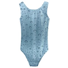 Design Pattern Texture Bubble Kids  Cut-out Back One Piece Swimsuit by artworkshop