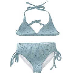 Design Pattern Texture Bubble Kids  Classic Bikini Set by artworkshop