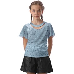 Design Pattern Texture Bubble Kids  Front Cut Tee by artworkshop