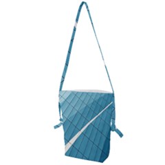 Design Texture Folding Shoulder Bag by artworkshop