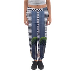 Exterior Building Pattern Women s Jogger Sweatpants by artworkshop