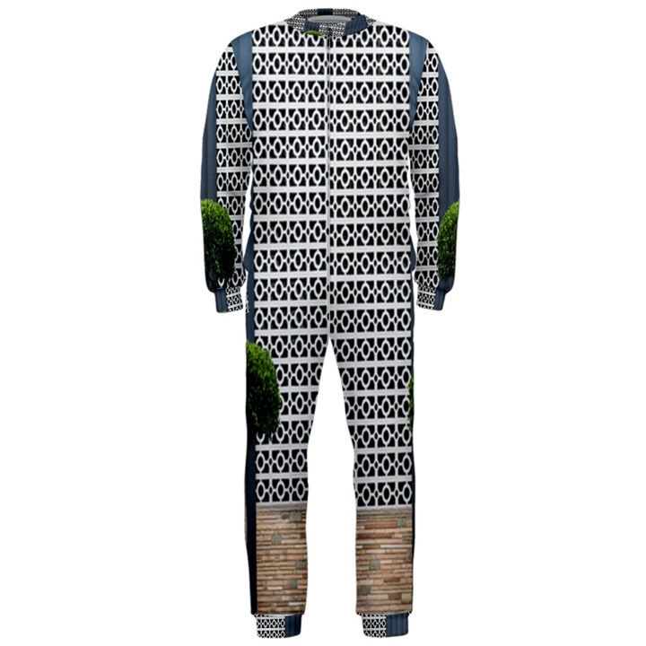 Exterior building pattern OnePiece Jumpsuit (Men)