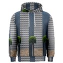 Exterior building pattern Men s Overhead Hoodie View1