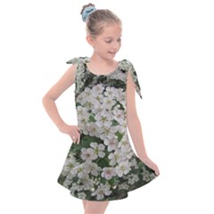 Exterior Building Pattern Kids  Tie Up Tunic Dress by artworkshop