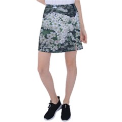 Exterior Building Pattern Tennis Skirt by artworkshop