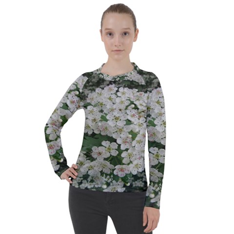 Exterior Building Pattern Women s Pique Long Sleeve Tee by artworkshop