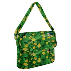 Flower Plant Spring Buckle Messenger Bag by artworkshop