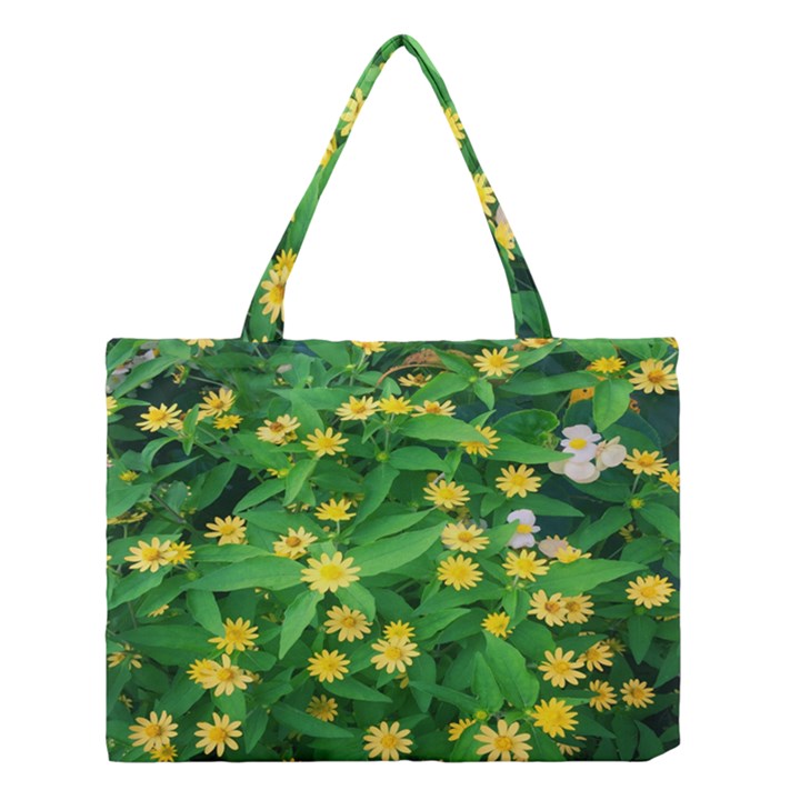 Flower Plant Spring Medium Tote Bag