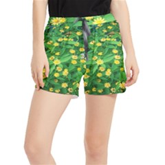 Flower Plant Spring Women s Runner Shorts by artworkshop