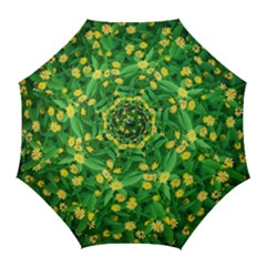 Flower Plant Spring Golf Umbrellas