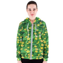 Flower Plant Spring Women s Zipper Hoodie by artworkshop