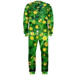 Flower Plant Spring Onepiece Jumpsuit (men)