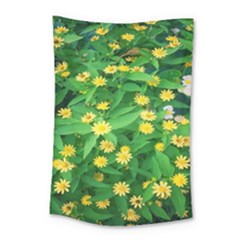 Flower Plant Spring Small Tapestry by artworkshop