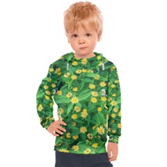 Flower Plant Spring Kids  Hooded Pullover by artworkshop