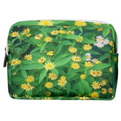 Flower Plant Spring Make Up Pouch (medium) by artworkshop