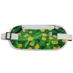 Flower Plant Spring Rounded Waist Pouch by artworkshop