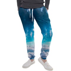 Landscape Sky Clouds Hd Wallpaper Men s Jogger Sweatpants by artworkshop