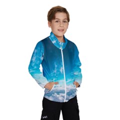 Landscape Sky Clouds Hd Wallpaper Kids  Windbreaker by artworkshop