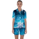 Landscape Sky Clouds Hd Wallpaper Satin Short Sleeve Pajamas Set View1