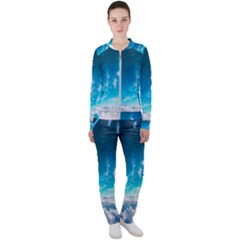 Landscape Sky Clouds Hd Wallpaper Casual Jacket And Pants Set by artworkshop