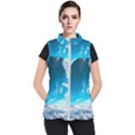 Landscape Sky Clouds Hd Wallpaper Women s Puffer Vest View1