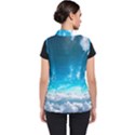 Landscape Sky Clouds Hd Wallpaper Women s Puffer Vest View2