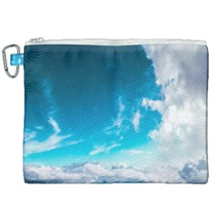 Landscape Sky Clouds Hd Wallpaper Canvas Cosmetic Bag (xxl)