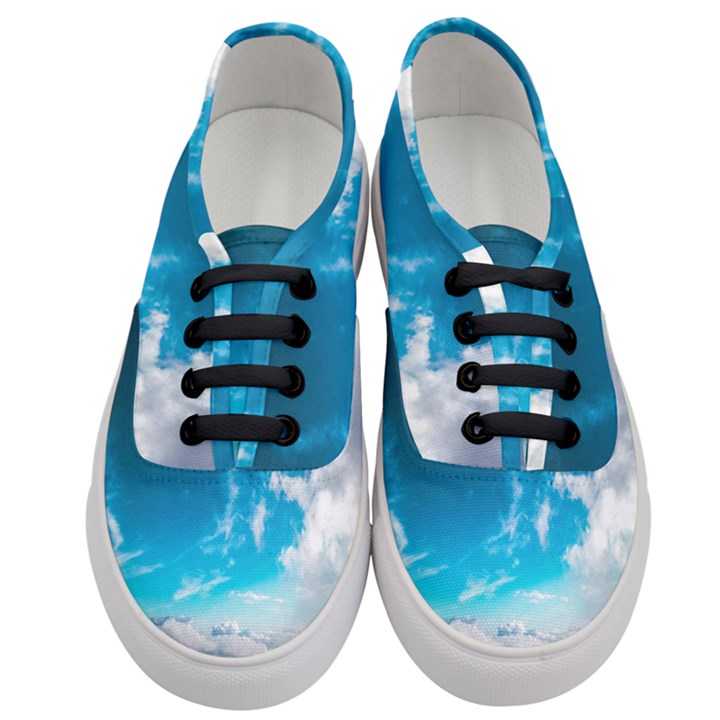 Landscape Sky Clouds Hd Wallpaper Women s Classic Low Top Sneakers