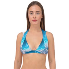 Landscape Sky Clouds Hd Wallpaper Double Strap Halter Bikini Top by artworkshop