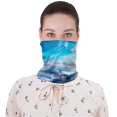 Landscape Sky Clouds Hd Wallpaper Face Covering Bandana (adult) by artworkshop