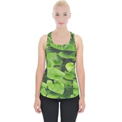 Layered Plant Leaves Iphone Wallpaper Piece Up Tank Top by artworkshop