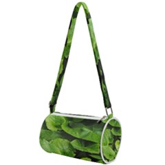 Layered Plant Leaves Iphone Wallpaper Mini Cylinder Bag by artworkshop