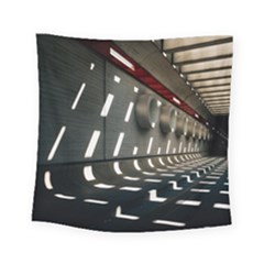 Leading Lines A Holey Walls Square Tapestry (small) by artworkshop