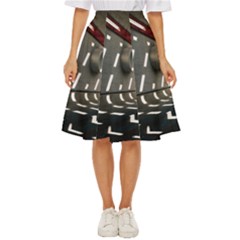 Leading Lines A Holey Walls Classic Short Skirt