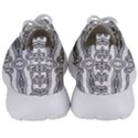 Black And White Tribal Print Pattern Men s Lightweight Sports Shoes View4