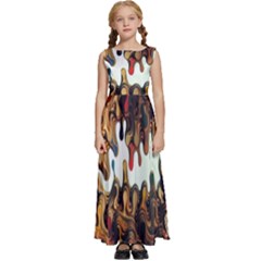 Art Installation Science Museum London Kids  Satin Sleeveless Maxi Dress by artworkshop