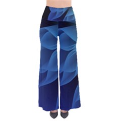 Abstract Blue Background So Vintage Palazzo Pants