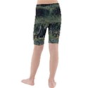 Astronaut Lying In Flowers Fantasy Kids  Mid Length Swim Shorts View2