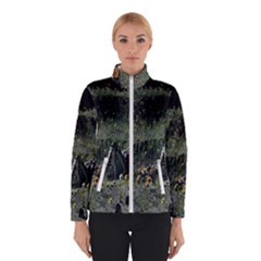 Astronaut Lying In Flowers Fantasy Women s Bomber Jacket by artworkshop