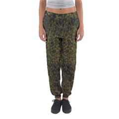 Green Grunge Background Women s Jogger Sweatpants by artworkshop