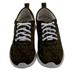 Green Grunge Background Women Athletic Shoes by artworkshop