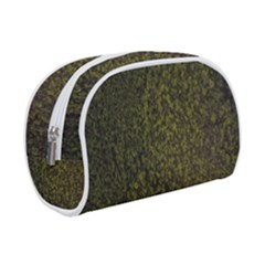 Green Grunge Background Make Up Case (small) by artworkshop