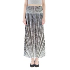 Light Cloud Full Length Maxi Skirt by artworkshop