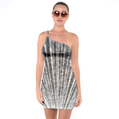 Light Cloud One Soulder Bodycon Dress by artworkshop