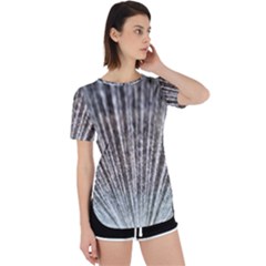 Light Cloud Perpetual Short Sleeve T-shirt by artworkshop